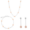 Aurelie Silber Set: Halskette + Armband + Ohrringe SET-7385