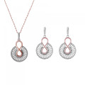 Frida Silber Set: Necklace + Earrings SET-7437