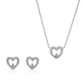 Marise Silber Set: Necklace + Earrings SET-7488