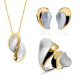 Ameliana Silber Set: Necklace + Earrings + Ring SET-7508