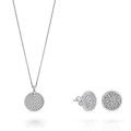 Bella Silber Set: Necklace + Earrings SET-7565