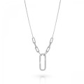 Essence Silber Halsband ZK-7560