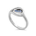 Dazzle Silber Ring ZR-7518/B