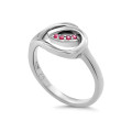 Dazzle Silber Ring ZR-7518/R