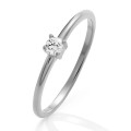 Solitaire Silber Ring ZR-7527