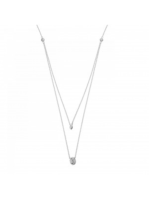 Silber Halsband ZK-7492