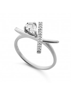 Charlotte Silber Ring ZR-7580/W