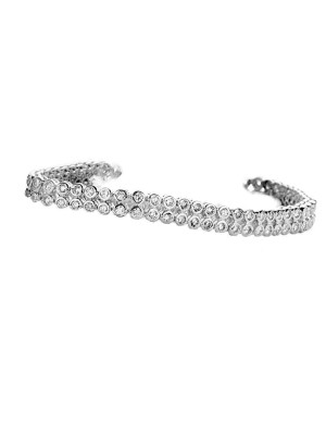 Silber Armbänd BR-20902-DBL