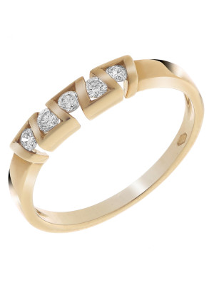 Gelbgold 18K Ring RD-33214