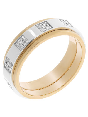 Bicolor 18K Ring RD-33402