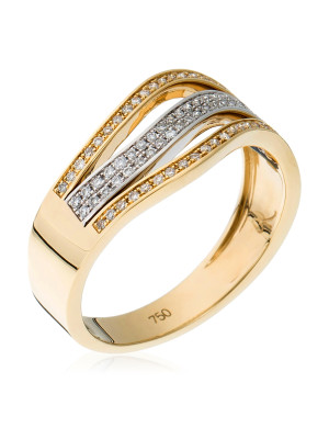 Bicolor 18K Ring RD-3387