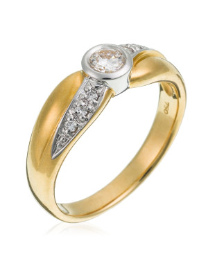 Bicolor 18K Ring RD-3715