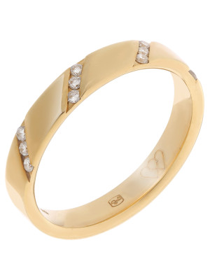 Gelbgold 18K Ring RD-B3806/DJ/12