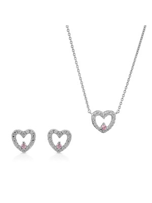 Marise Silber Set: Necklace + Earrings SET-7488