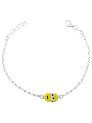 Minion Silber Armbänd ZA-7135