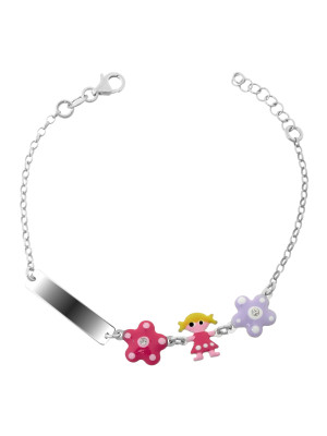 Dahlia Silber Armbänd ZA-7147