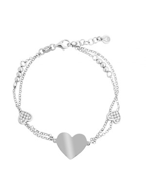 Heart Silber Armbänd ZA-7384