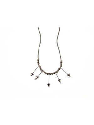 Silber Halsband ZK-2597