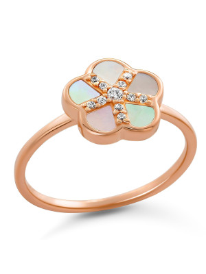 Daisy Silber Ring ZR-7585/RG