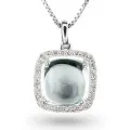 Alexandra Weißgold 18K Anhänger HD-4200