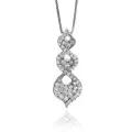 Lilly Silber Halskette mit Anhänger ZH-7038