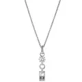 Madelyn Silber Anhanger mit Kette ZH-7583