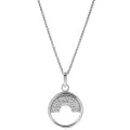 Tista Silber Anhanger mit Kette ZH-7586