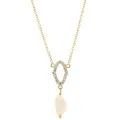 Normandy Silber Anhanger mit Kette ZK-7574/G