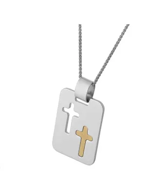 Silber Halskette mit Anhänger ZH-4280