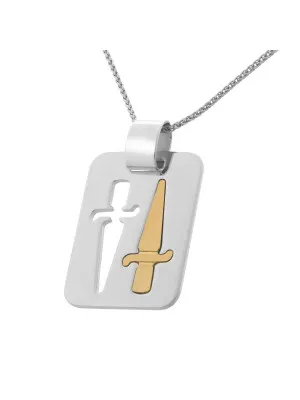 Silber Halskette mit Anhänger ZH-4283