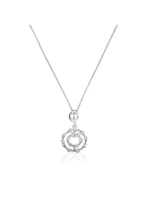 Silber Halskette mit Anhänger ZH-4304