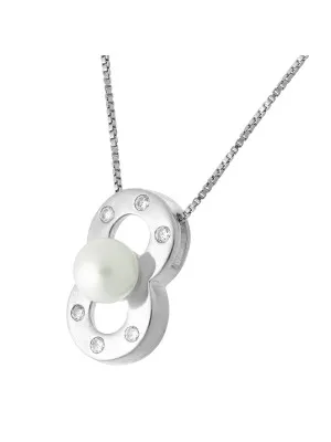 Silber Halskette mit Anhänger ZH-4366