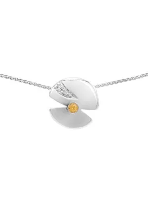 Silber Halskette mit Anhänger ZH-4369