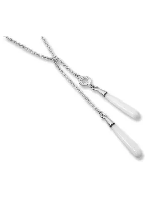 Silber Halsband ZH-4424