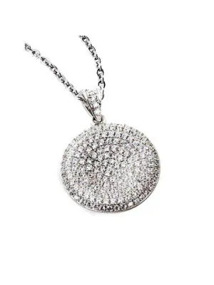 Silber Halskette mit Anhänger ZH-4435