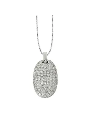 Silber Halskette mit Anhänger ZH-4449