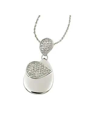 Silber Halskette mit Anhänger ZH-4465