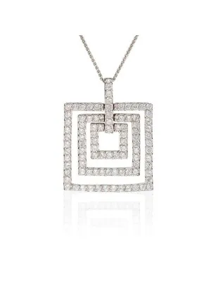 Silber Halskette mit Anhänger ZH-4467