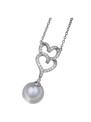 Silber Halskette mit Anhänger ZH-4506