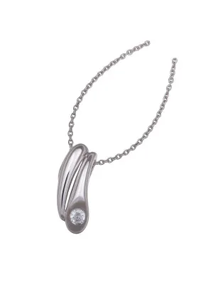 Silber Halskette mit Anhänger ZH-4545