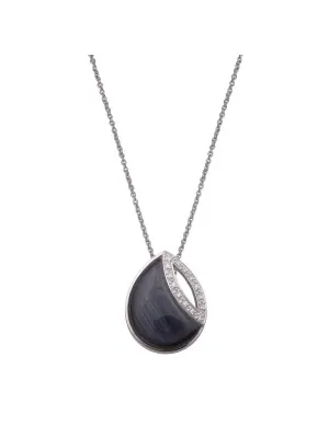 Silber Halskette mit Anhänger ZH-4546