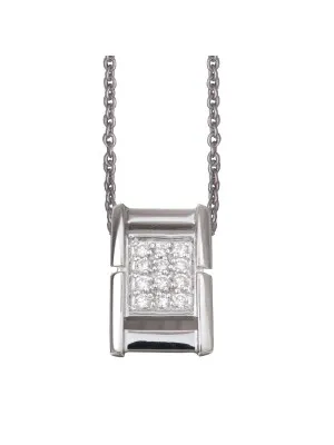 Silber Halskette mit Anhänger ZH-4559