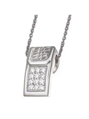 Silber Halskette mit Anhänger ZH-4562