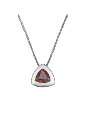 Silber Halskette mit Anhänger ZH-4567