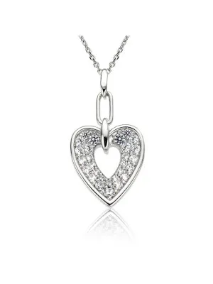 Silber Halskette mit Anhänger ZH-4589