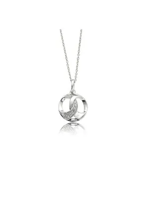 Silber Halskette mit Anhänger ZH-4595