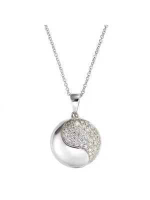 Silber Halskette mit Anhänger ZH-4604