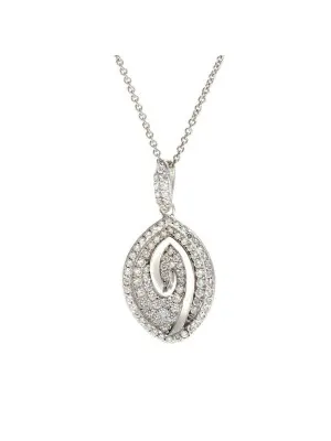 Silber Halskette mit Anhänger ZH-4606