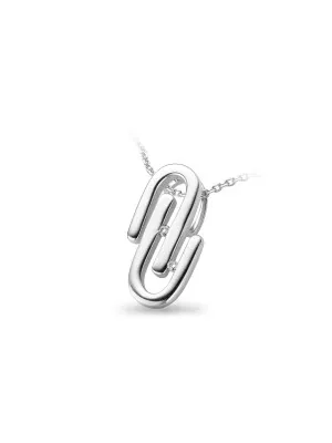Silber Halskette mit Anhänger ZH-4638