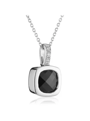 Silber Halskette mit Anhänger ZH-4646